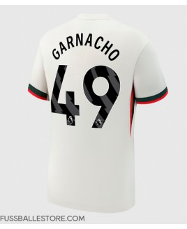 Günstige Chelsea Alejandro Garnacho #49 Auswärtstrikot 2025-26 Kurzarm